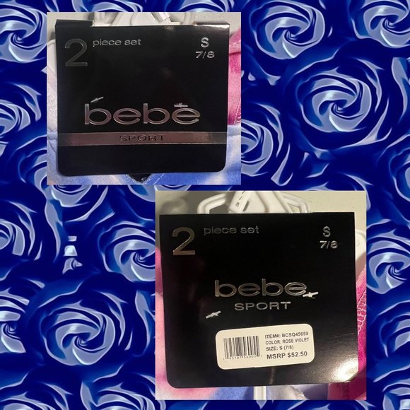 BEBE Girls Tie-Dye Hoodie & Drawstring Shorts Set 7/8 - Picture 8 of 10